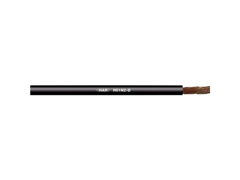 LAPP 2210705/25 Svejsekabel H01N2-D 1 x 95 mm² + 1 x 95 mm² Sort 25 m