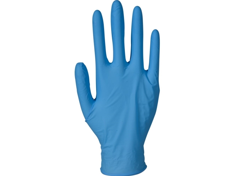 Untersuchungshandschuhe Abena Classic, Xl, Blau, Nitril, Puderfrei
