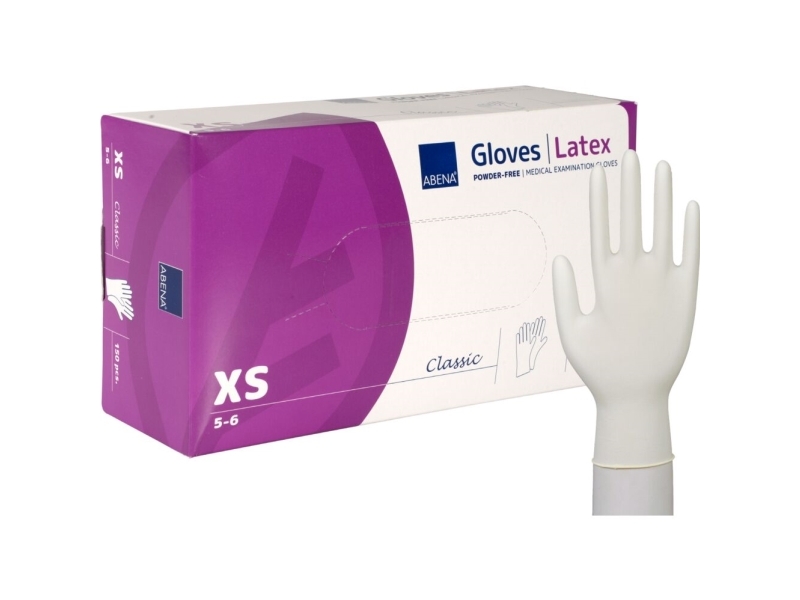 Untersuchungshandschuh, Abena Classic, Xs, Natur, Latex