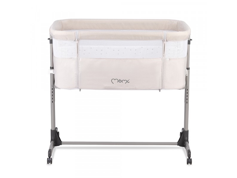 Revo Travel Crib With Headboard Beige