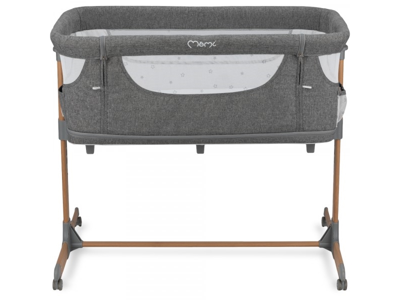 Smart Bed Travel Crib Gray