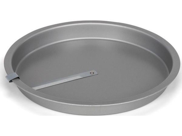 Patisse sviesto tešlos forma su peiliu 26 cm sidabro plieno