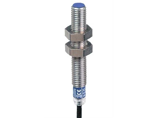 Induktiv sensor fl M8 PNP NO 2,5 mm 2 m | EL Artiklar - Rörelsesensor & skymningsrelä - Sensor | GameStuff