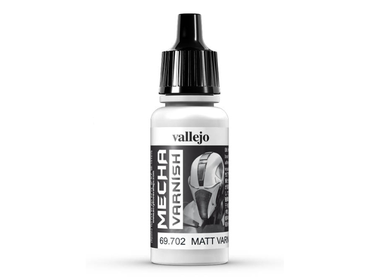 Vallejo 69.702, Transparent, Matt, 17 ml, Plastflaska, 1 styck | Cement & Murbruk | GameStuff