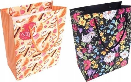 Julepynt Mfp-Papir Gavepose Mat 20X25x10 Cm Mix Fresh