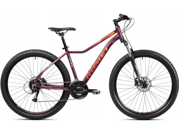 Cykel Romet Jolene 2024 Lilla Orange   Størrelse: