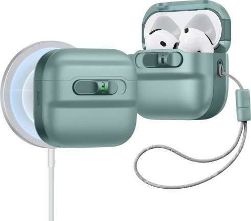 Esr Etui Esr Pulse Halolock Magsafe Apple Airpods 4 Green