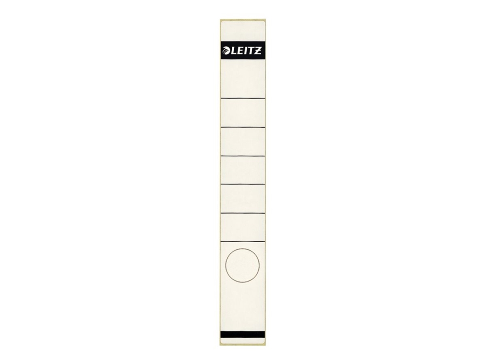Leitz Rückenschilder Für Standard- Und Hartpappe-Ordner, Weiß, Rechteck, Ringordner, Papier, 39 Mm, 285 Mm