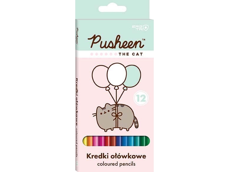 St. Majewski Kredki Olo 12Kol/180 Pusheen Fo Pud