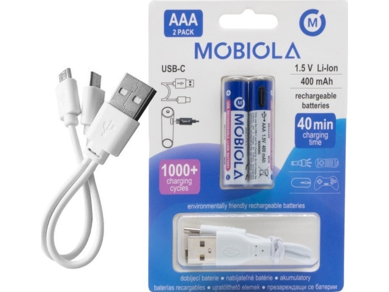 Akku / Batteriepack Mobiola Mbaaa400 Usb-C&Gt
