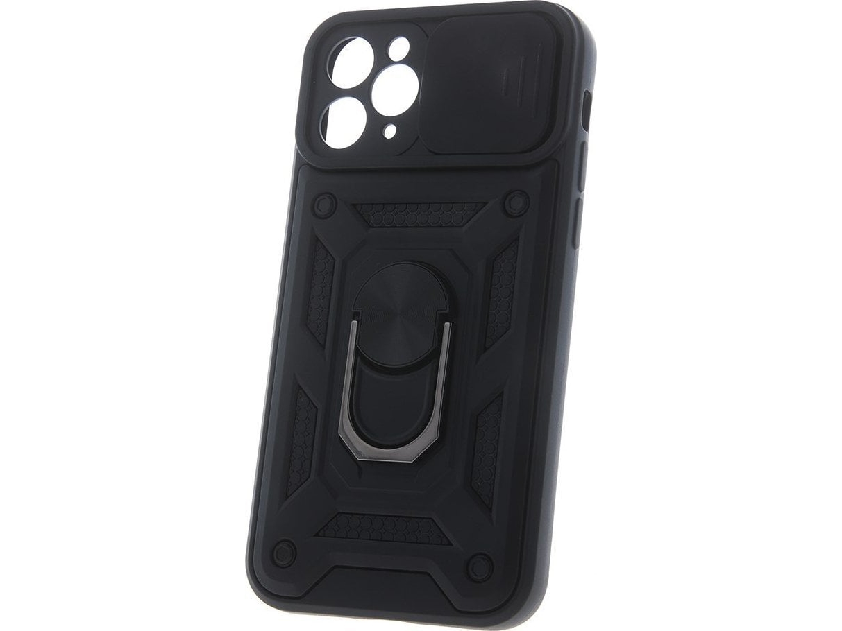 Etui Defender Slide Case Do Samsung Galaxy A15 4g / A15 5g Czarna Nakadka Etui Plecki
