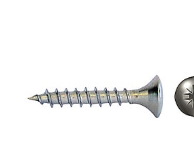 Fischer VVS skrue 4,0x30 mm - Fuldgev. A2, UH linsehoved PZ-2, pakke a 15stk | Verktyg & Verkstad - Brickor & Ringar - Övriga | GameStuff