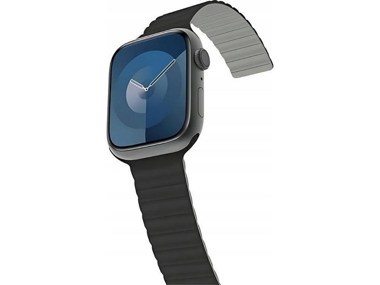 Araree Silicone Link Armband Für Apple Watch 38/40/41 Mm Schwarz/Grau (Ar70-01908A)