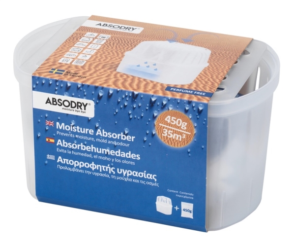 Absodry Mini Compact 450G White