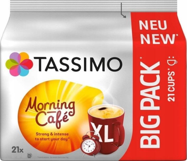 TASSIMO 4028531, Kahvinappi, 21 kuppia, Monivärinen, Tassimo, Laukku, 21 kpl