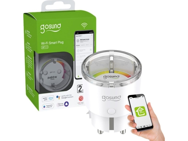 Gosund | Nitebird Smart Wifi Stikdåse Gosund Sp111 3680w 16a Tuya