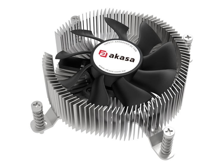Akasa Ak-Cc6616hp01, Luftkühler, 7,5 Cm, 60 U/Min, 3000 U/Min, 28,71 Db, 33,5 Kubikfuß/Min.