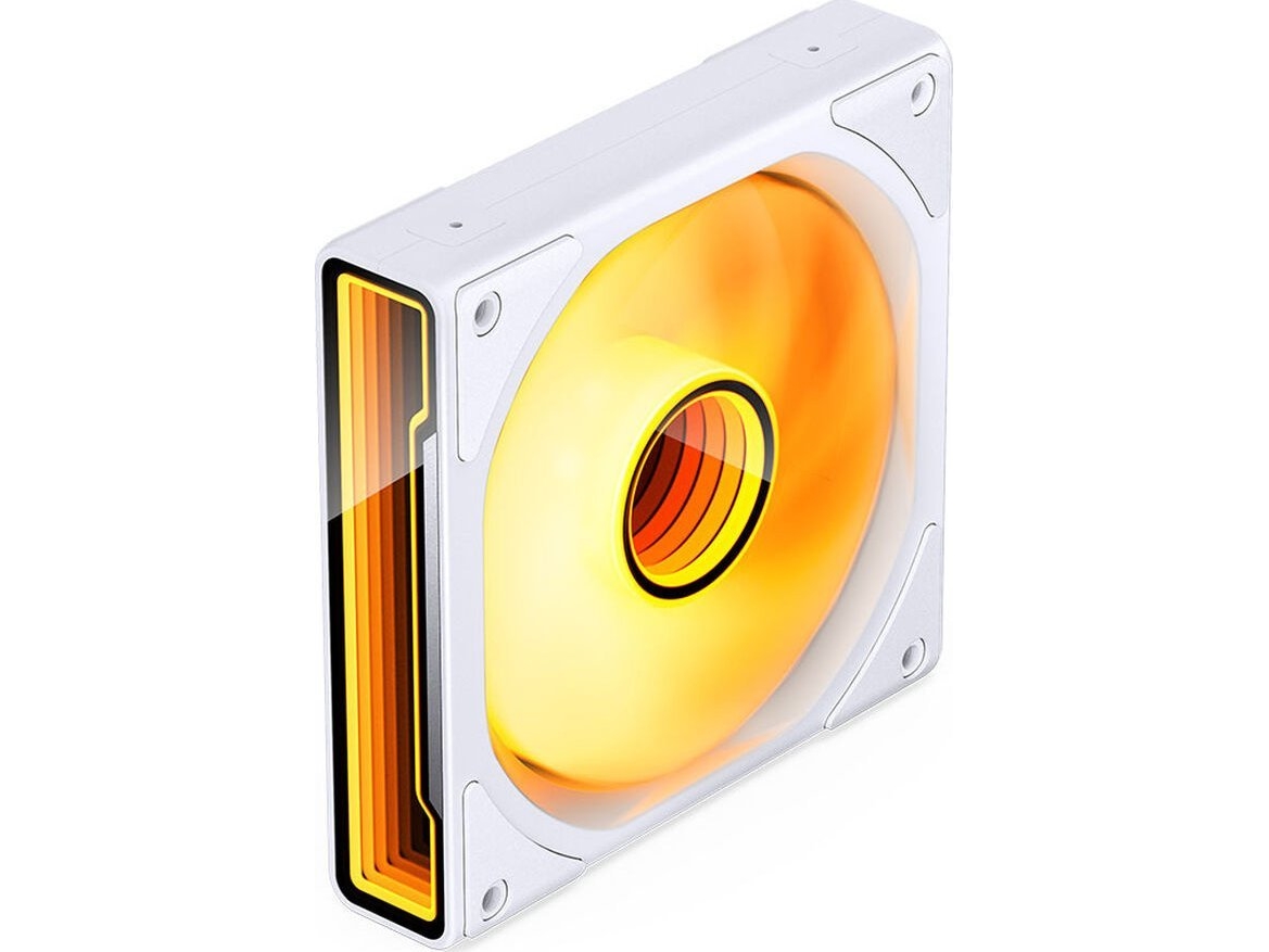 Jonsbo Zk-120W Pwm Korpuso Ventiliatorius, A-Rgb - 120Mm, Baltos Spalvos, 3Er-Pack