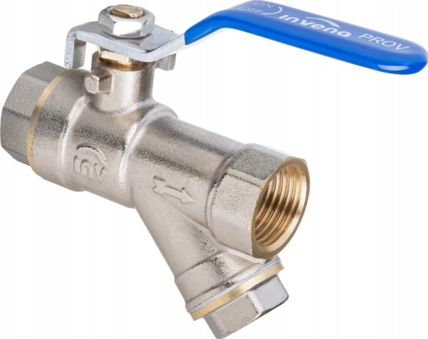 Invena VANDVENTIL MED FILTER DN-20