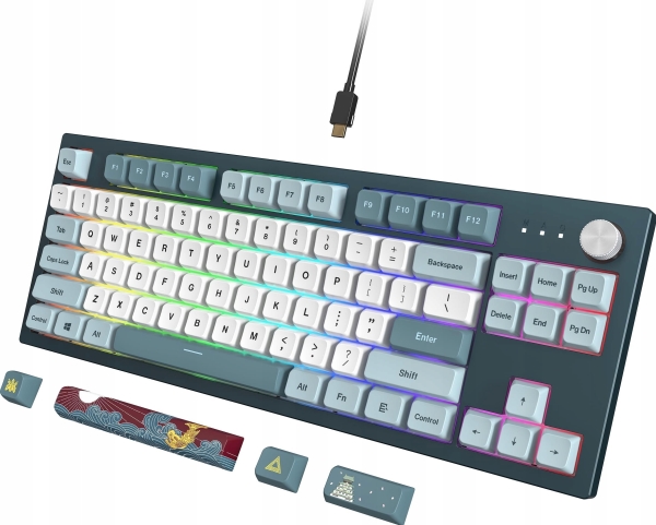 Klawiatura Montech Montech Mkey Tkl Freedom Gaming Tastatur - Gaterong Pro 2.0 Brown (Us)