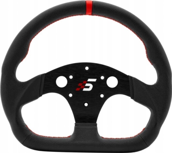 Simagic P-325D Rat Uden Nav (K), 325 Mm - Læder