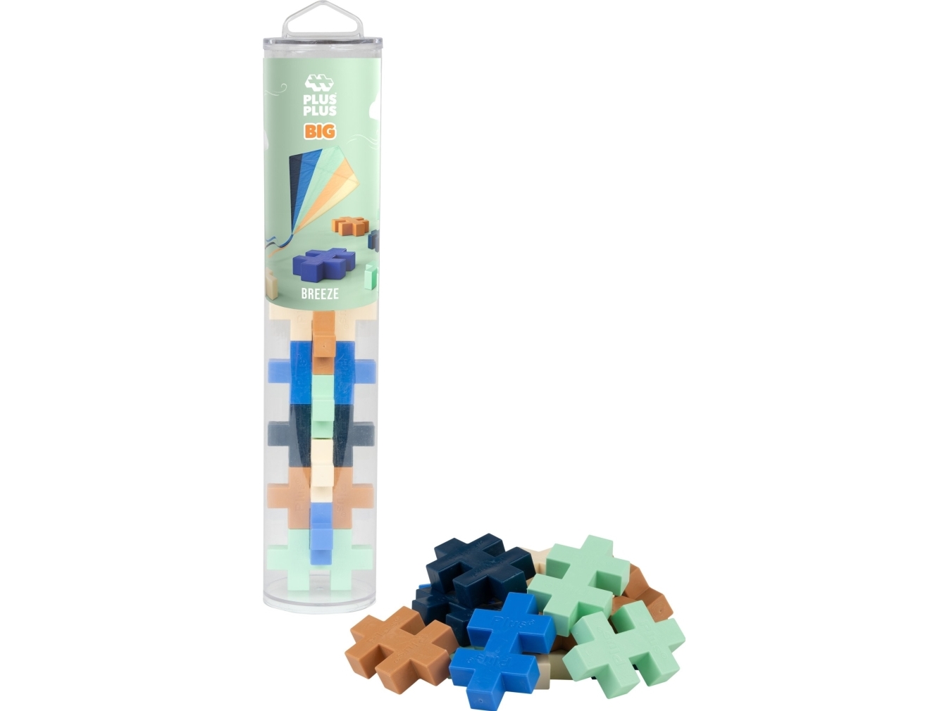 Plus Plus Plus BIG palikat Big Tuba Breeze - 15 kpl 3490