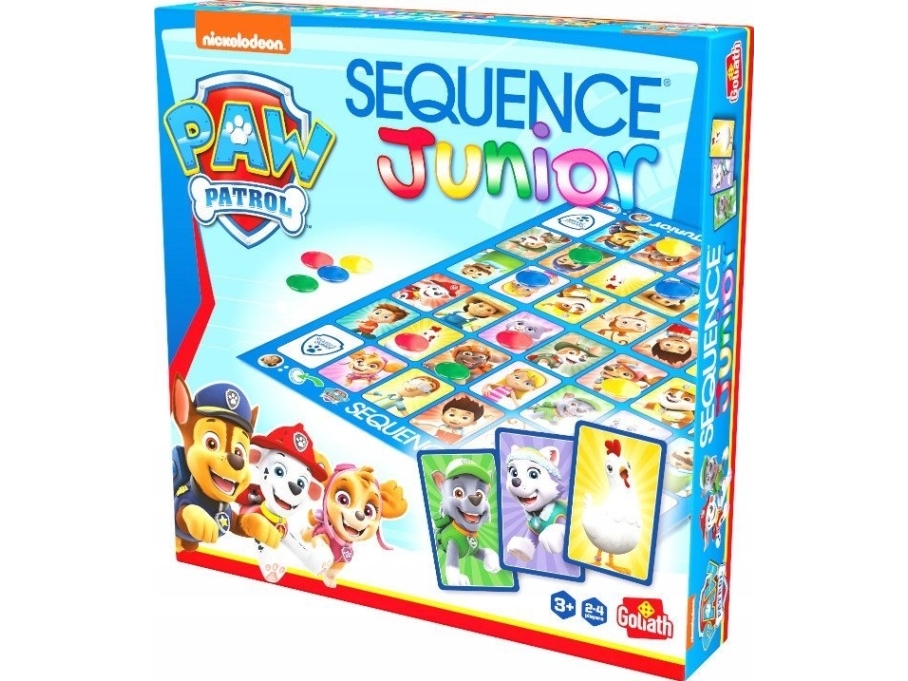 GOLIATH PAW PATROL Stalo žaidimas Sequence Junior, 932016,006 | Leksaker - Spel | GameStuff