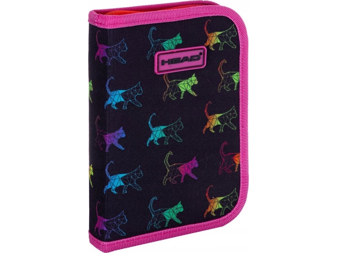 Astra kynälaukku HEAD RAINBOW KITTY, AC1