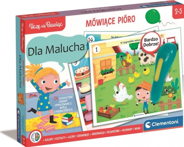 Clementoni Talking Pen 500 Fragen Für Kleinkinder 50944