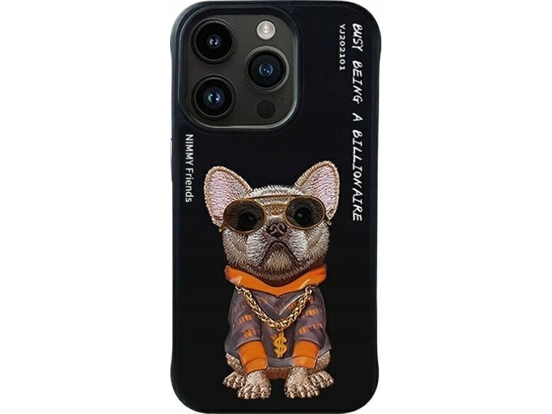 Nimmy Iphone Pro   Case Black Glasses Cool Dog
