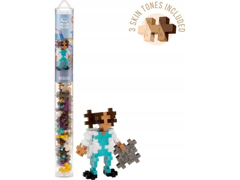 Plus Plus Lääkärin putkitiilet - 100 kpl 4295