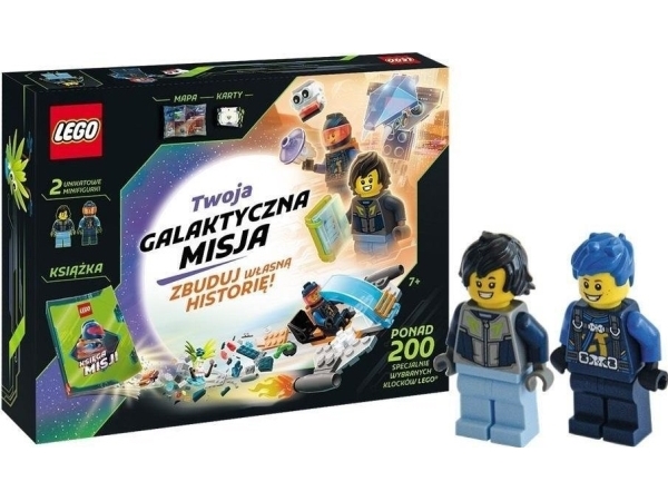 Lego Bogen Din Galaktiske Mission: Byg Din Egen Historie! Med Cps-6601