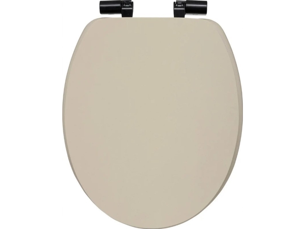 5Fem Bidet Sete Onyx Lydløst Lukkende Toalettsete, 37,5 X 49,9 X 5,2 Cm