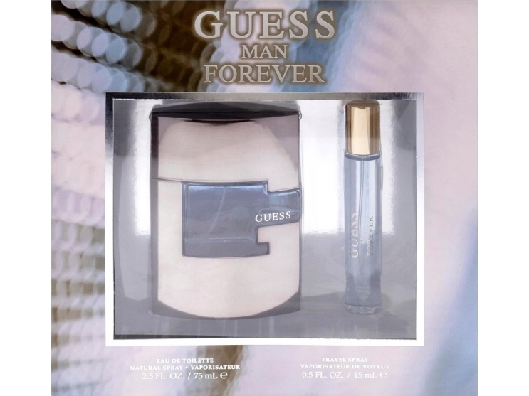 Guess Forever By Guess For Men 2 Pc Gift Set 2.5Oz Edt Spray 0.5Oz Edt Spray