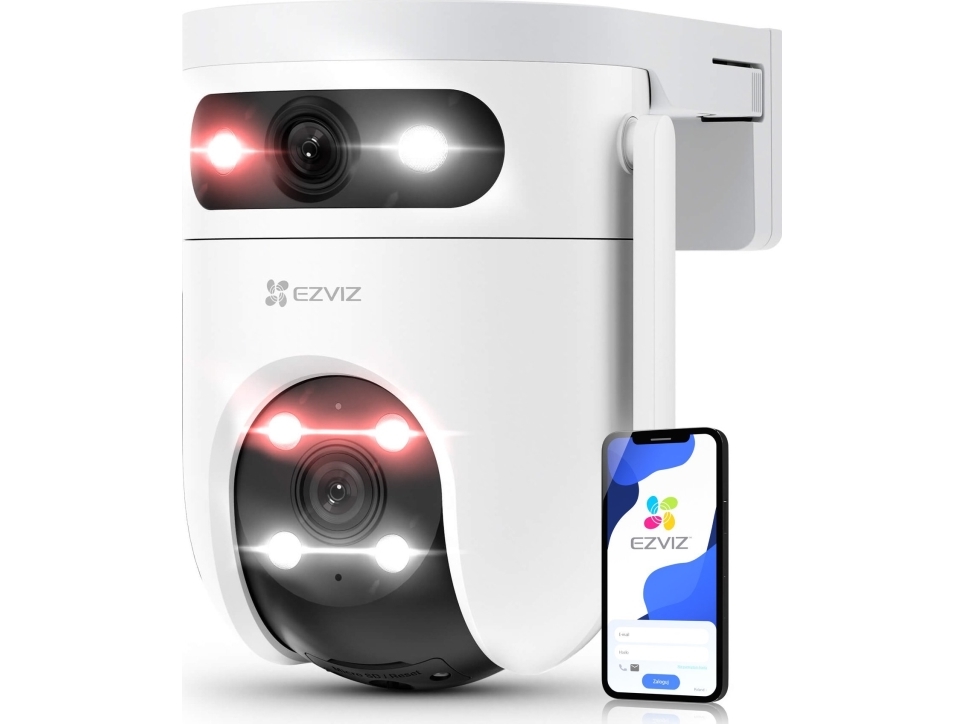 EZVIZ H9c Dual 3K, IP-turvakamera, Ulkona, Langallinen & langaton, Amazon Alexa & Google Assistant, CE / UKCA/WEEE / RoHS / REACH, Katto/Seinä/Tanko