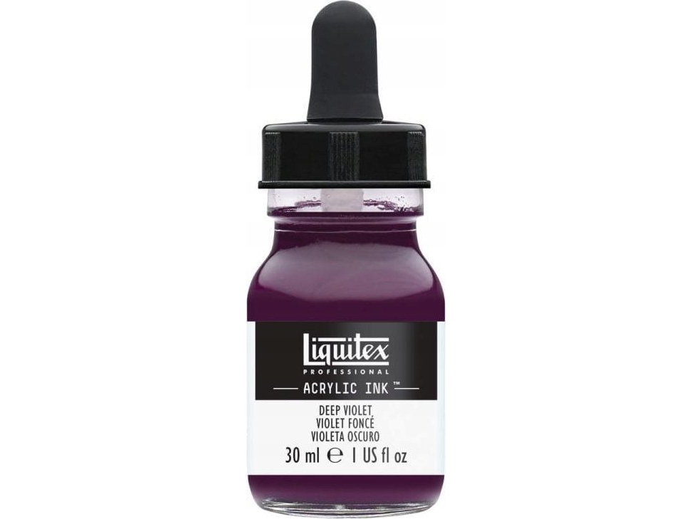 Liquitex - Acrylic Ink Blæk - Deep Violet 30 Ml
