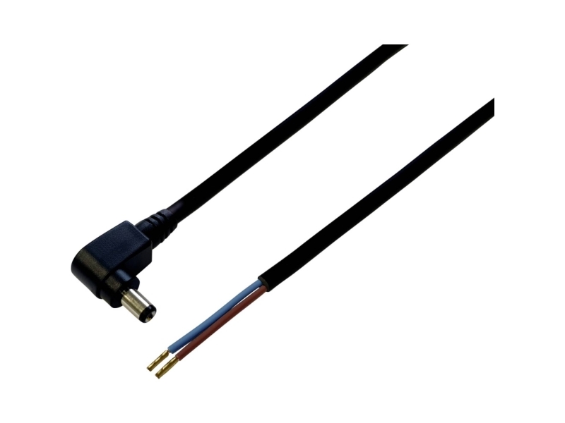 Tru Components Niederspannungsanschlusskabel Niederspannungsstecker - Offenes Ende 5,50 Mm 2,10 Mm 5,00 M 1 St