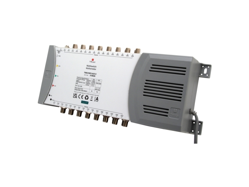 Triax 318606, 5 Eingänge, 32 Ausgänge, 950 - 2200 Mhz, 47 - 694 Mhz, 1.0, 2.0, 180 - 264 V
