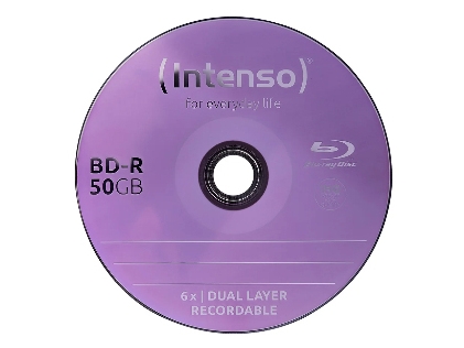 Intenso - 25 x BD-R - 50 GB 6x - utskrivbar yta - spindel | Datorkomponenter - Hårddisk & Lagring - Lagringsmedia | GameStuff