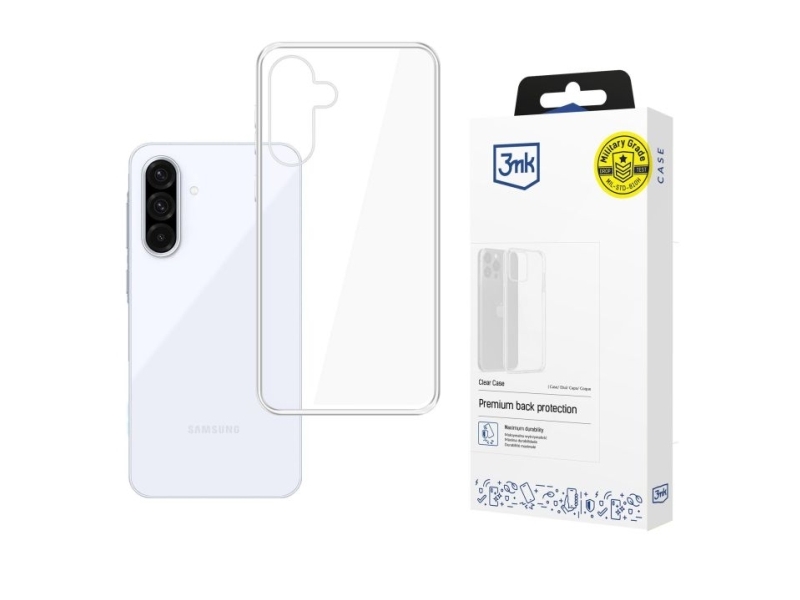 3Mk Clear Case, Cover, Samsung, Galaxy A36 5G, 16,8 Cm (6.6"), Transparent