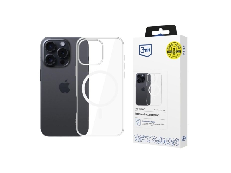 Mobile Rückwand 3Mk Iphone 16 Pro Max Magcase, Transparent
