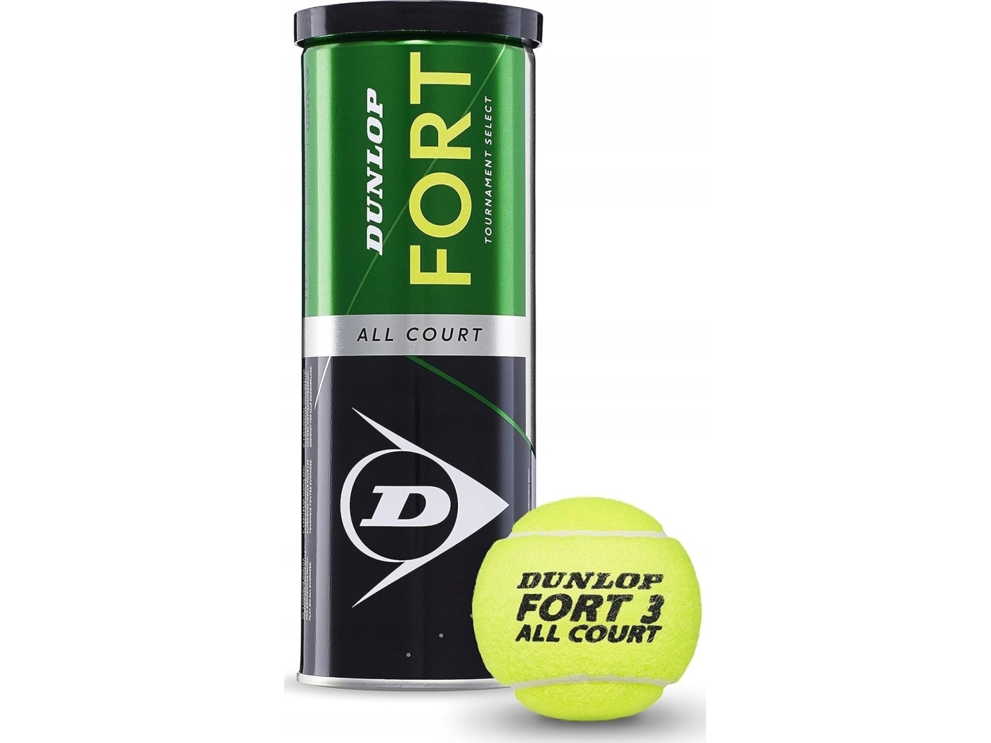 Dunlop Tennis Balls Dunlop Fort All Court 3-Tin