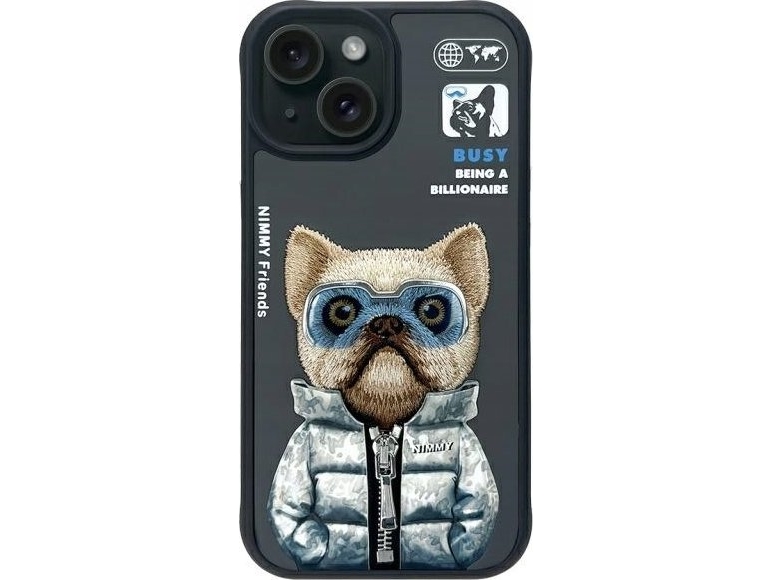 Nimmy Iphone   Case Black Black Cool&cute Dog