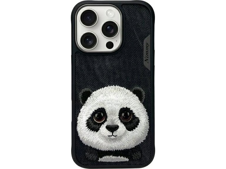 Nimmy Case Iphone 16 Pro Max 6.9" Black/Black Big Eyed Pet 2.0 Panda