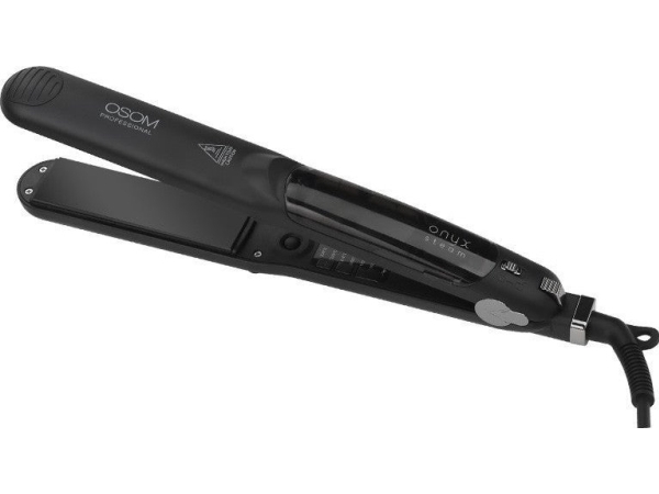 Osom Professional Hair Straightener ONYX OSOMP088ST, med dampfunktion, sort