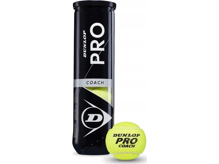 Dunlop Tennis Balls Dunlop Pro Coach 4-Tube