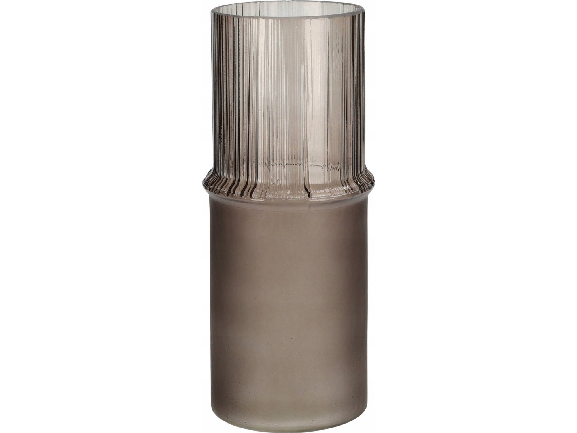 Home Styling Collection Wazon szklany tuba MATTE, Ø 10,8 x 25 cm | Baby & barn - Inredning - Skålar | GameStuff