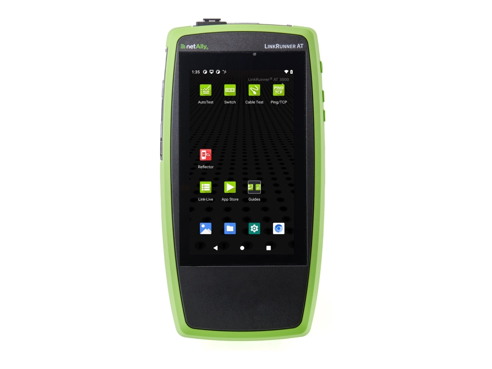 NetAlly LinkRunner AT 3000 - Nätverkstestare | EL Artiklar - Verktyg för EL - Test- och kontrollutrustning | GameStuff