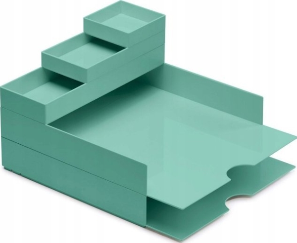 MOXOM Modular Desk Set, 320x260x60mm, 5 st, turkos | Möbler - Tillbehör - Modulsystem | GameStuff