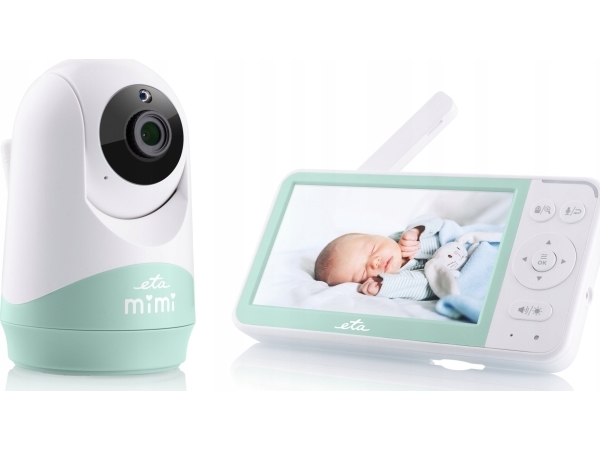 Eta | Baby Monitor | Eta530690000 Mimi | Flexible Camera | White/Green